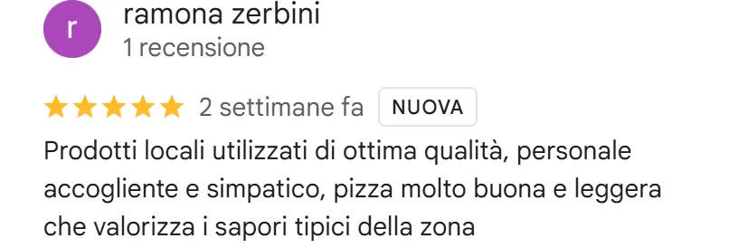 Recensione da Google del 21 agosto 2026, 5 stelle