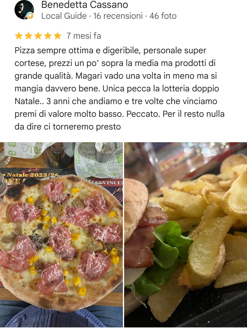 Recensione da Google del 7 febbraio 2026, 5 stelle