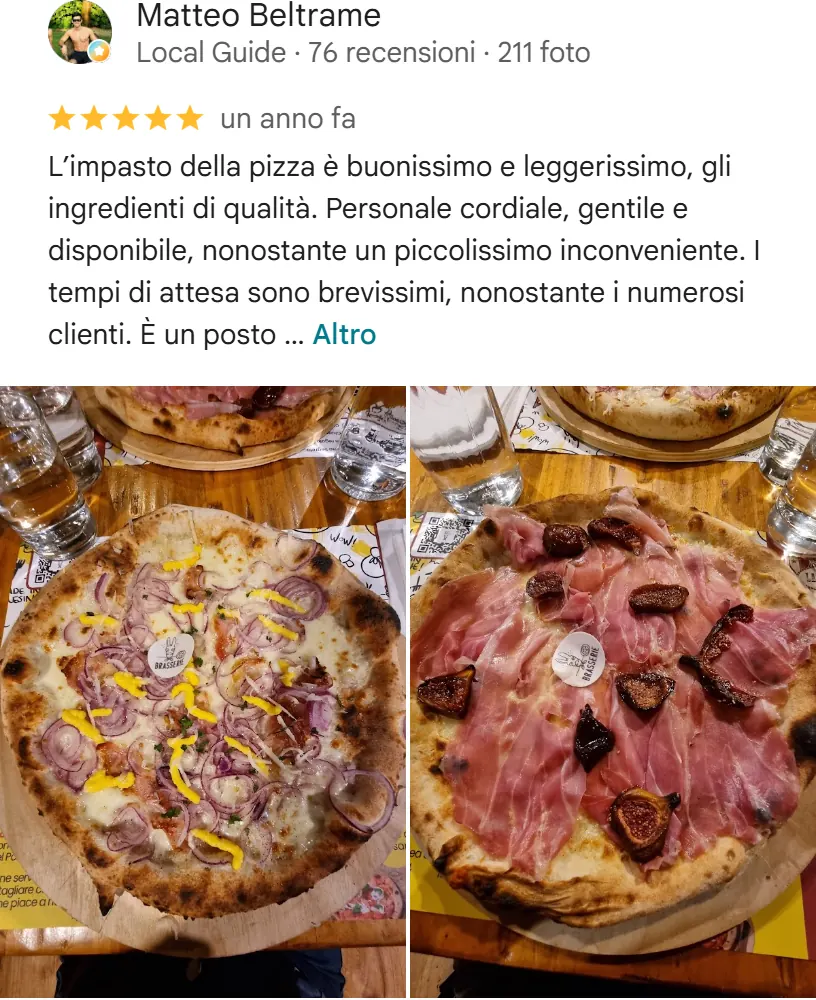 Recensione da Google del maggio 2025, 5 stelle